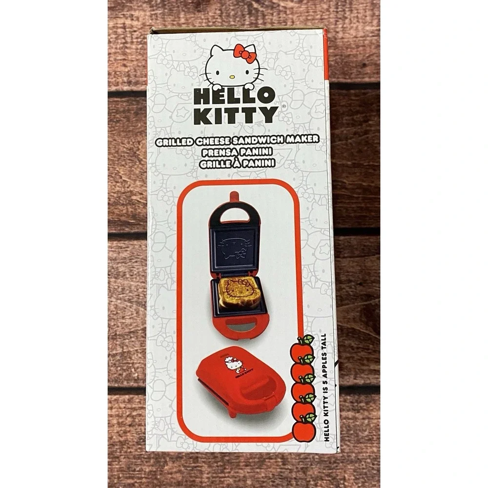 Hello Kitty Grilled Cheese Maker Non-Stick Sandwich Press Uncanny Brands New